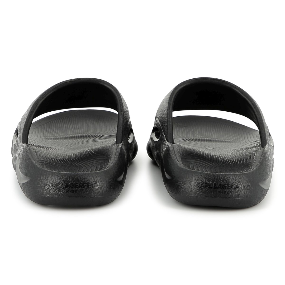 Claquettes siglées black, KARL LAGERFELD KIDS