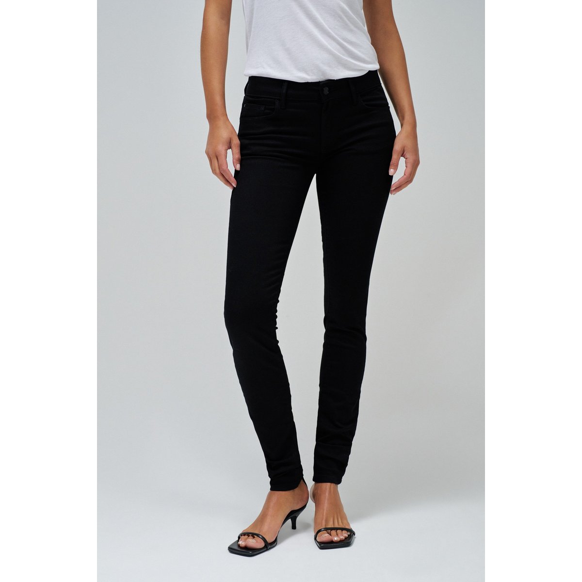 JEAN WONDER PUSH UP SKINNY noir, SALSA JEANS