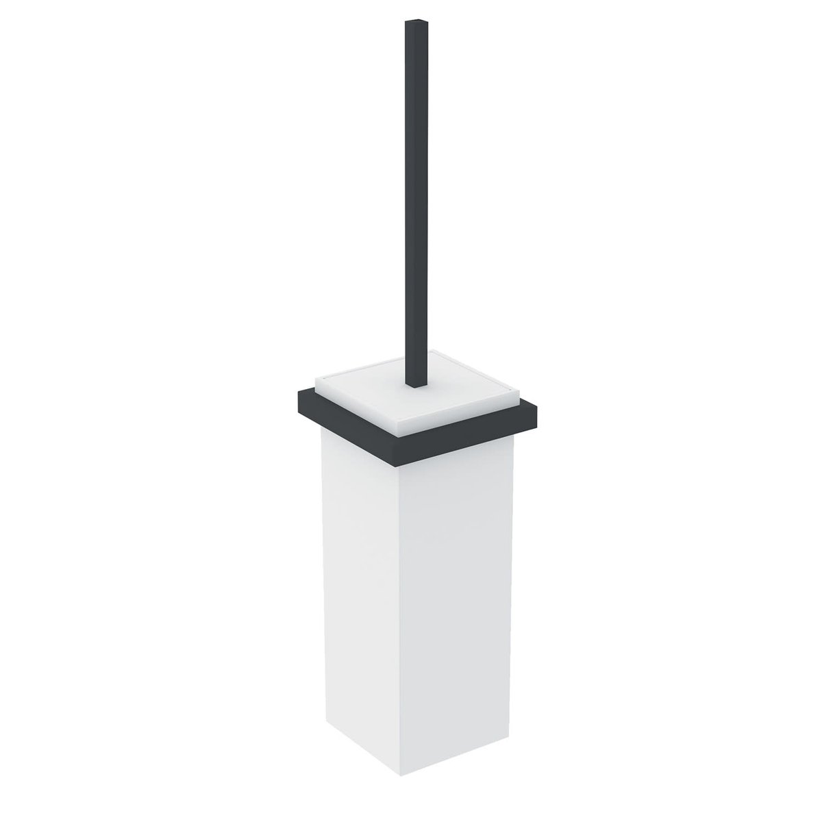 Brosse Wc THE GRID noir mat, COSMIC