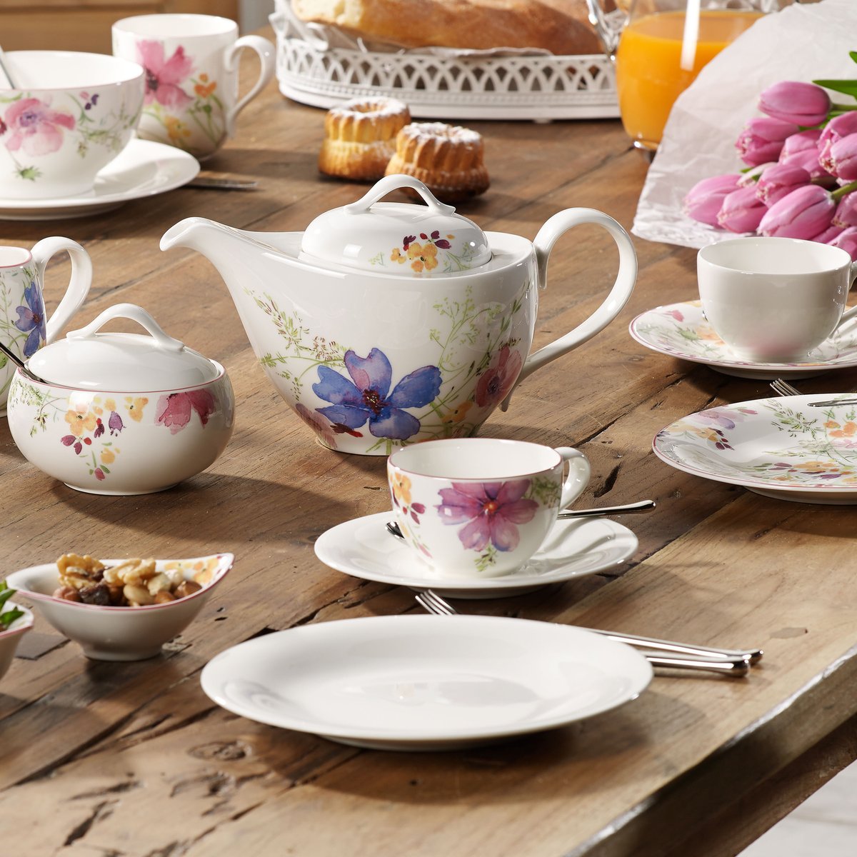 Sous-Tasse À Cappuccino MARIEFLEUR multicolore, VILLEROY & BOCH