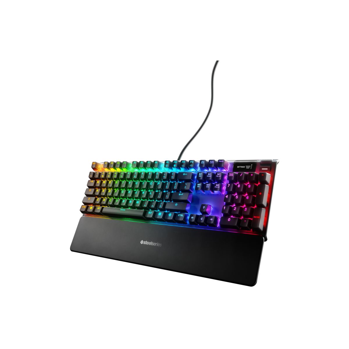 Clavier gamer APEX 7 RED SWITCH noir, STEELSERIES