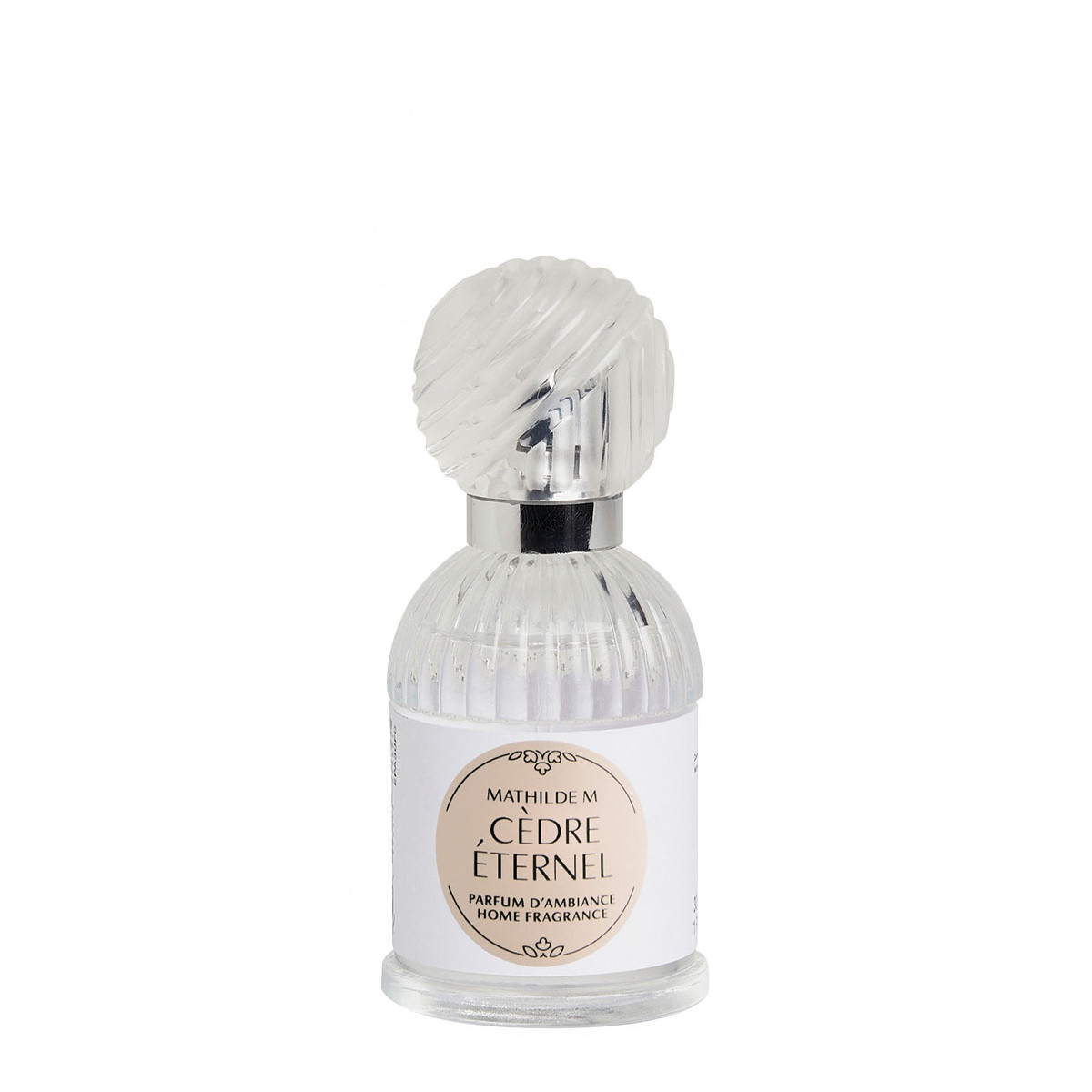 Parfum d'ambiance 30 ml CÈDRE ÉTERNEL transparent, MATHILDE M