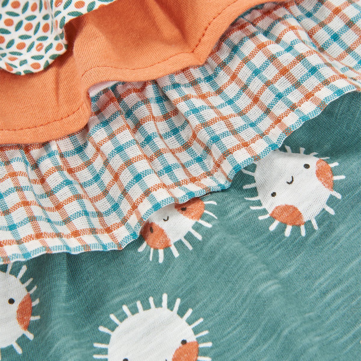 Robe bébé en maille imprimée multicolore, BOBOLI