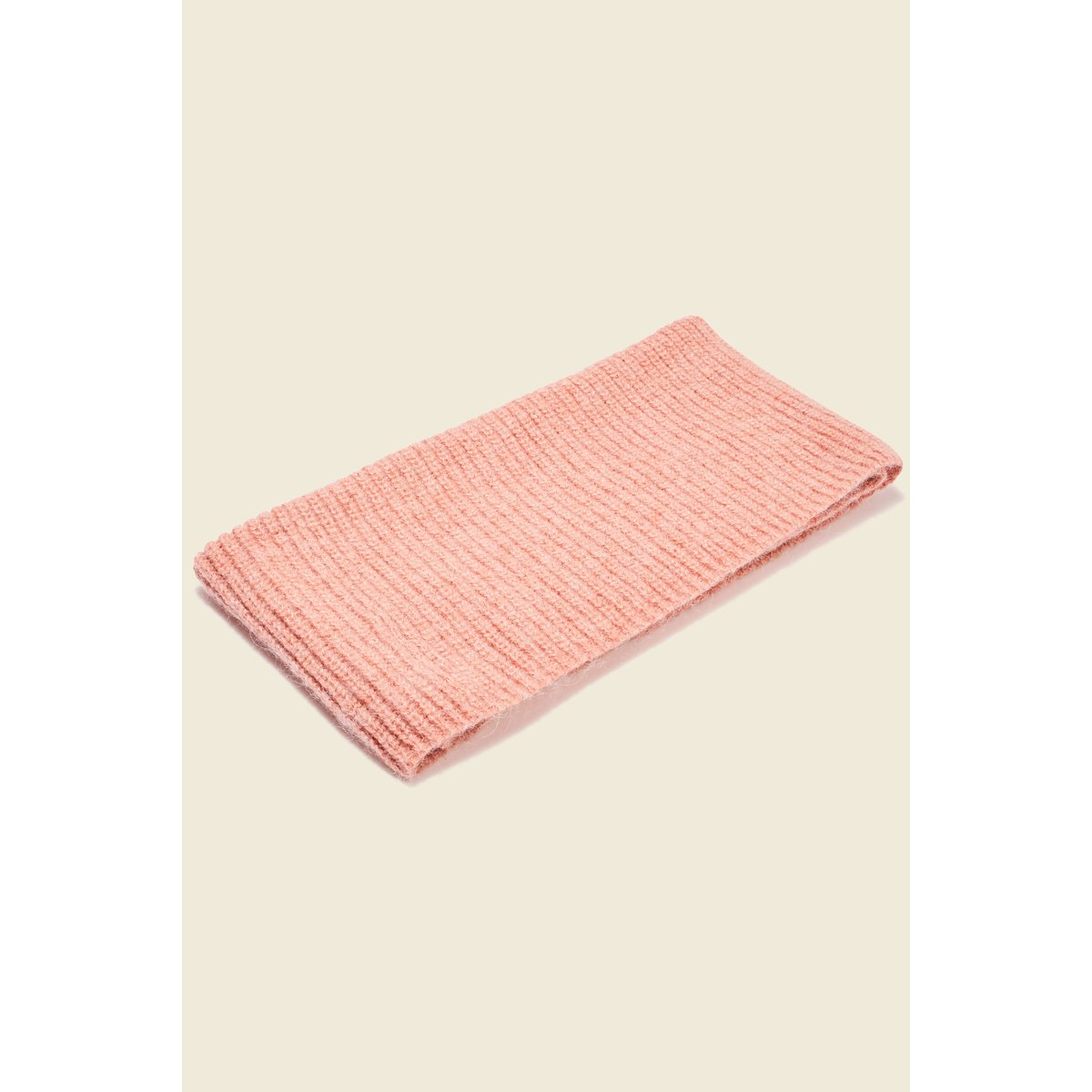 Snood tricoté orange foncé, BONOBO