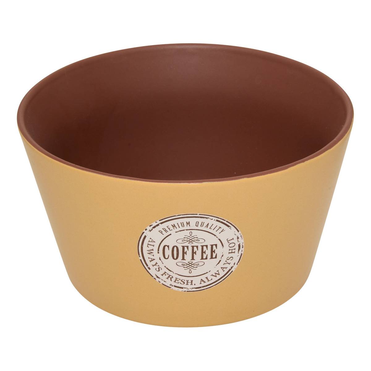 Bol en porcelaine 660ml CENTRAL PARK beige, ATMOSPHERA