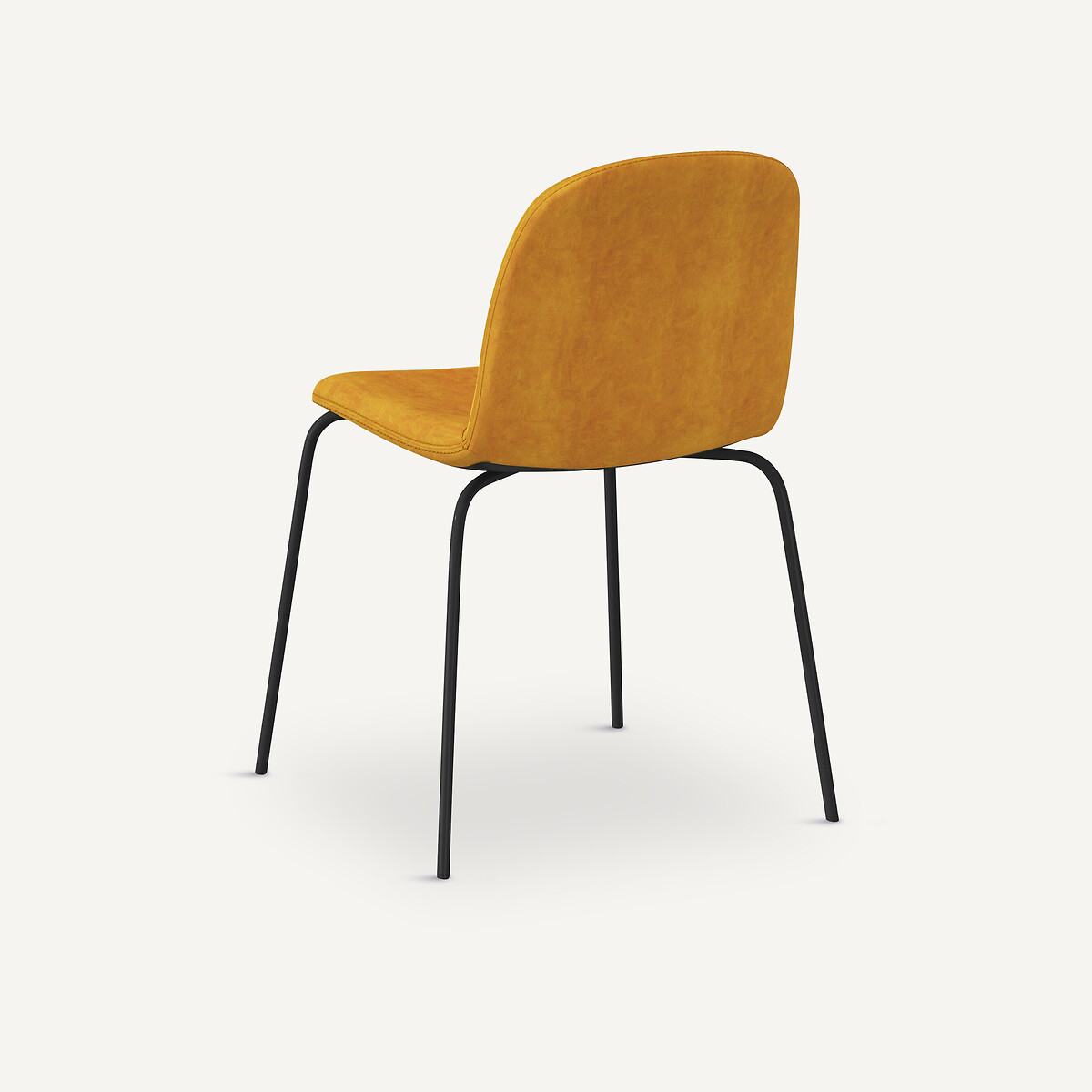 Chaise velours Tibby moutarde, AM.PM