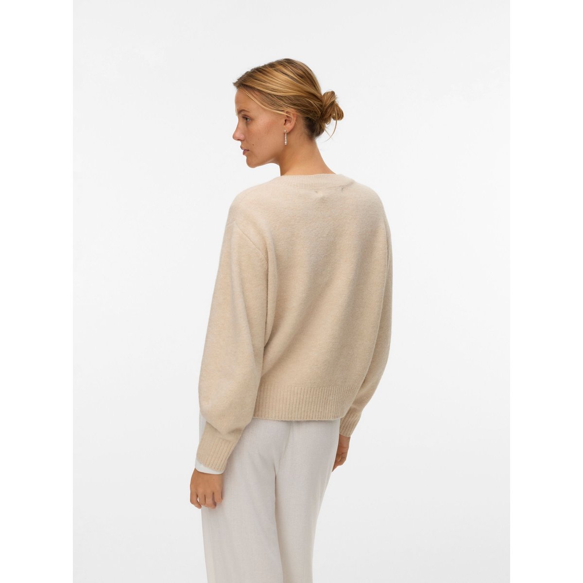 Pull En Maille silver mink, VERO MODA