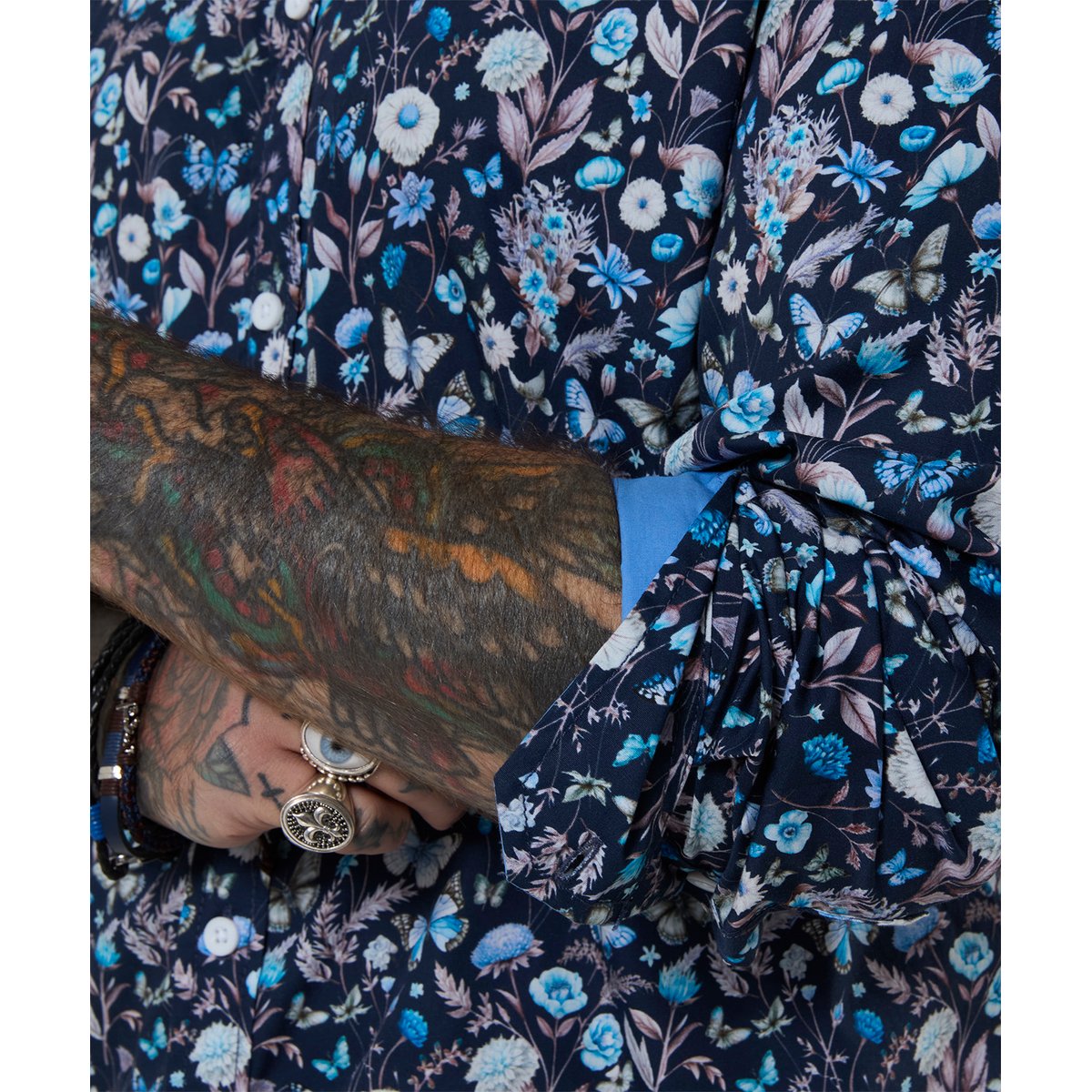 Fantastique Chemise Imprimé Floral bleu, JOE BROWNS