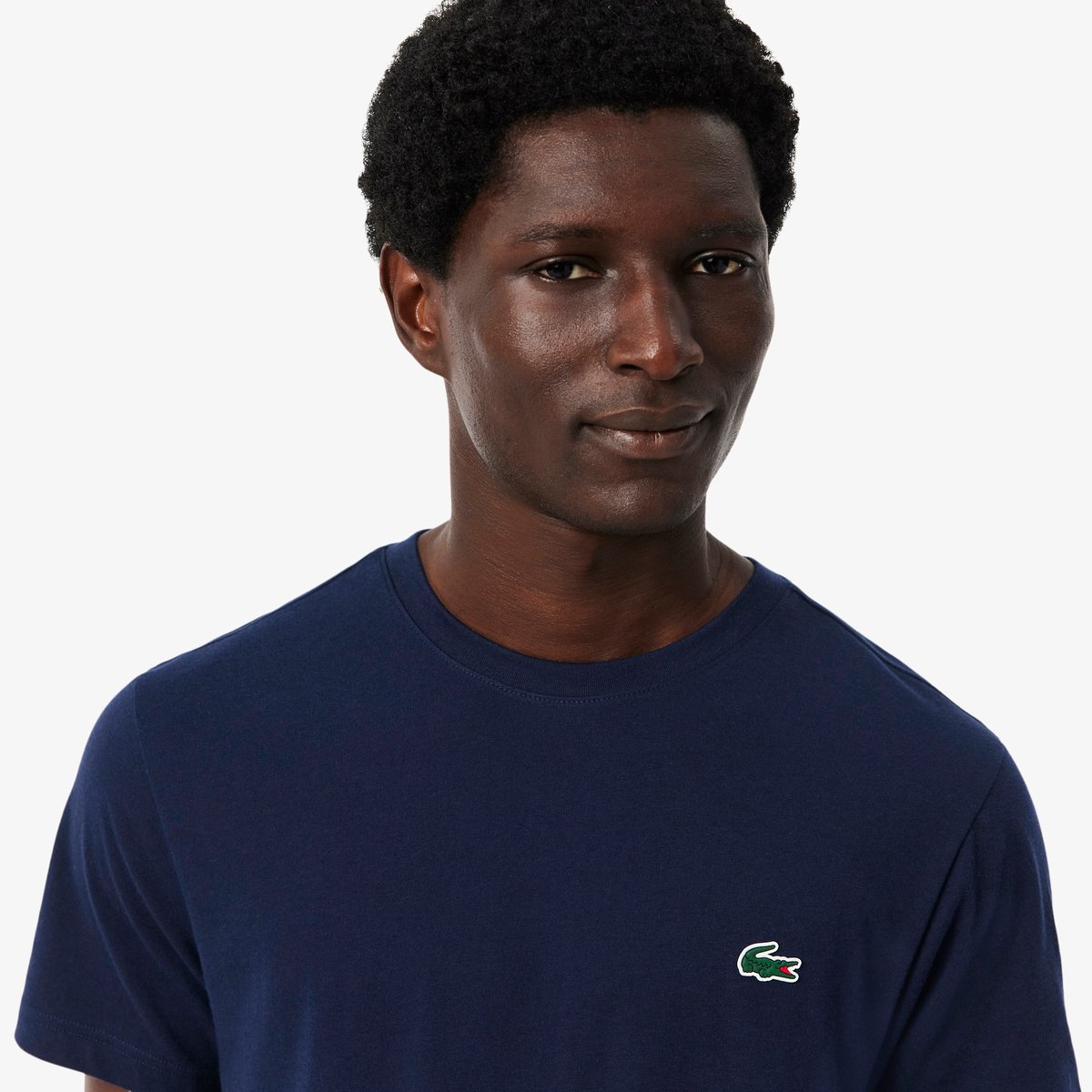 T-shirt Sport Ultra Dry crocodile graphique bleu-525, LACOSTE