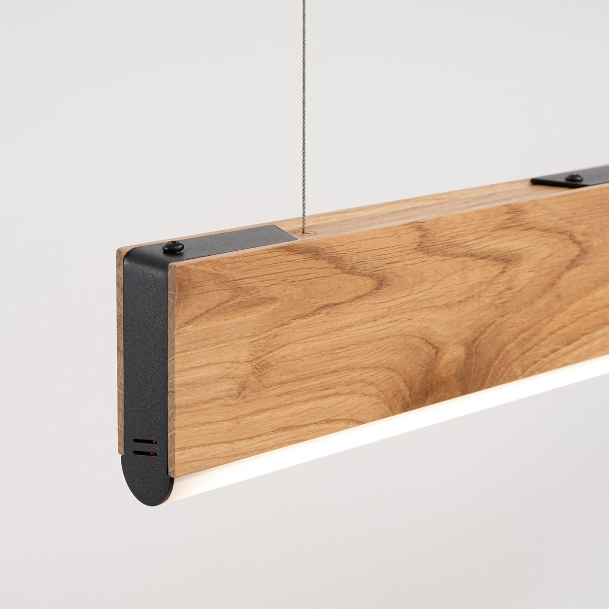 Suspension Bois Chêne LED 1 Lykke chêne, EDEN