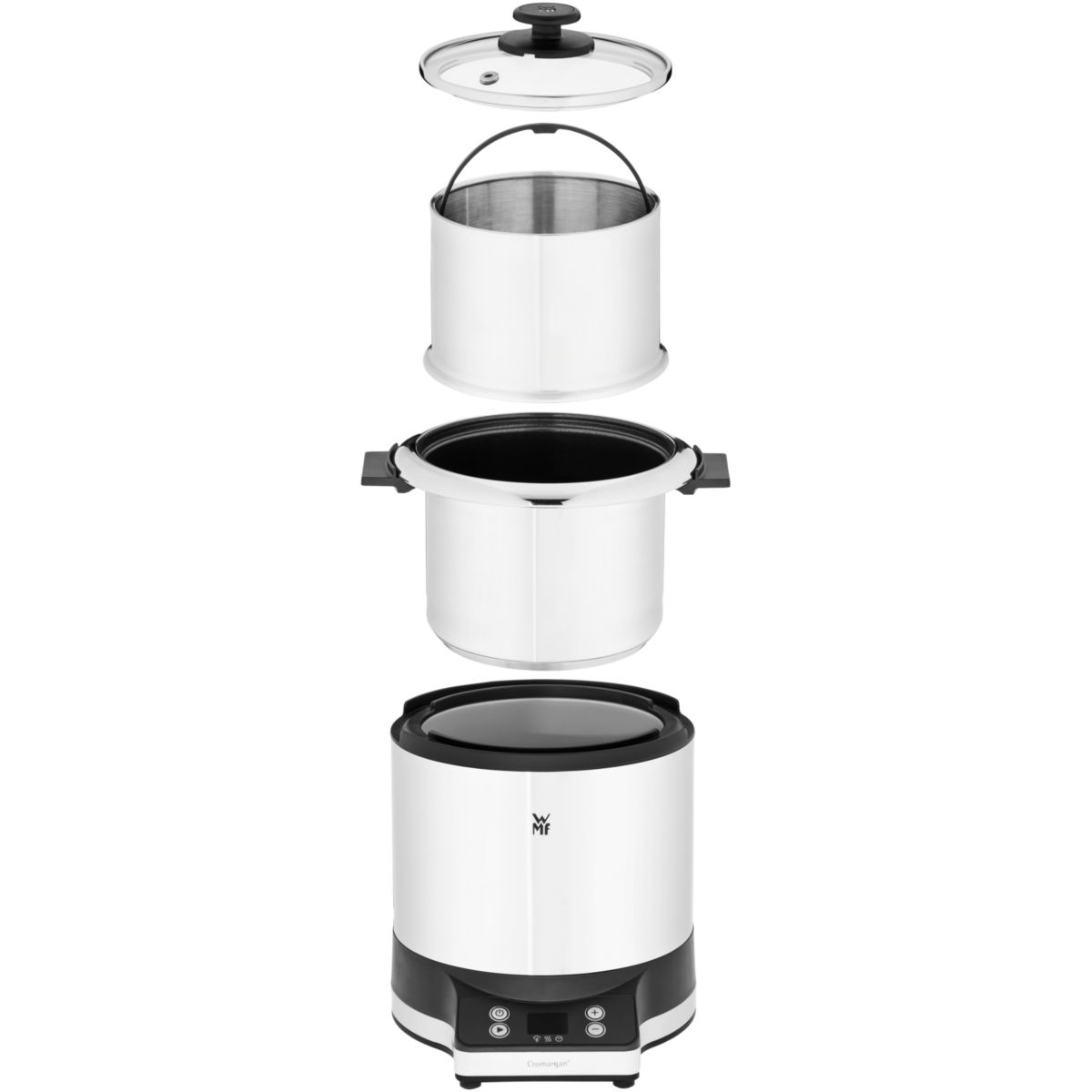 Cuiseur riz Kitchen Minis avec boite repas 041526001 argent, WMF