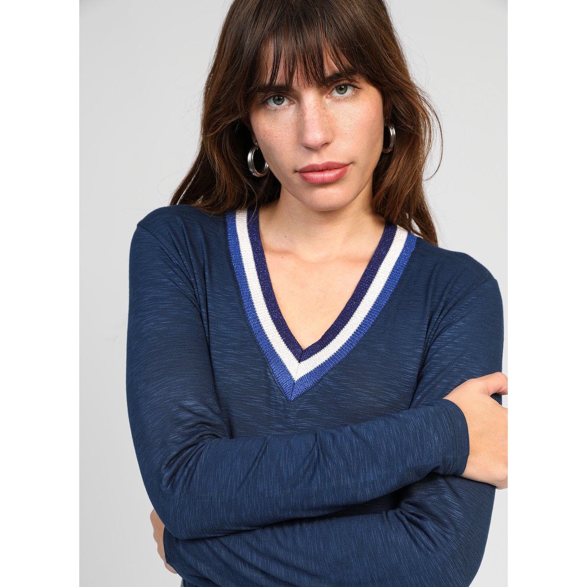 Tee-shirt TONGALI marine, AN'GE