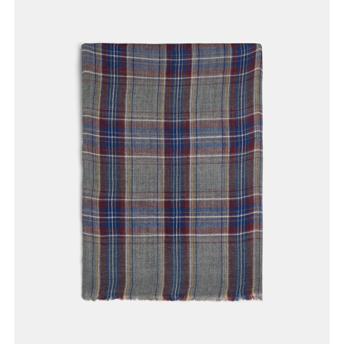 Echarpe berger carreaux gris, GALERIES LAFAYETTE