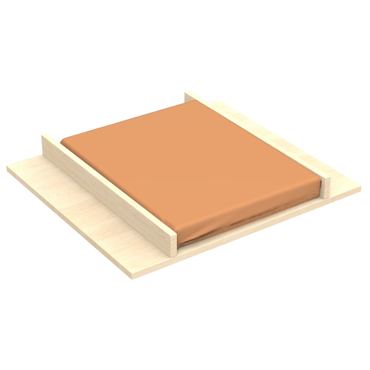 Plan à langer pour commode jusqu'à 15 kg marron, SAUTHON