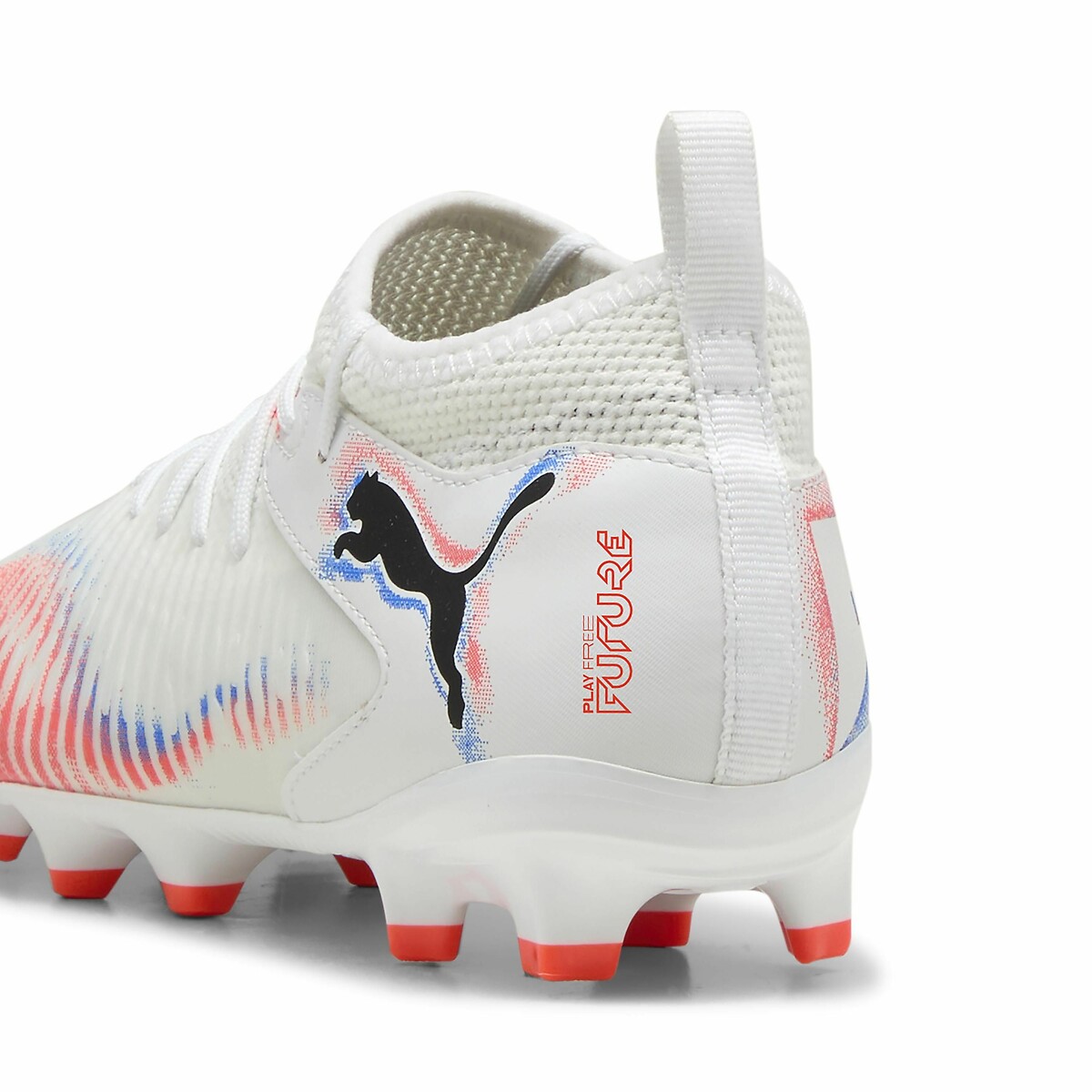 Tacchetti Future 8 Match FG/AG bianco / nero / rosso, PUMA