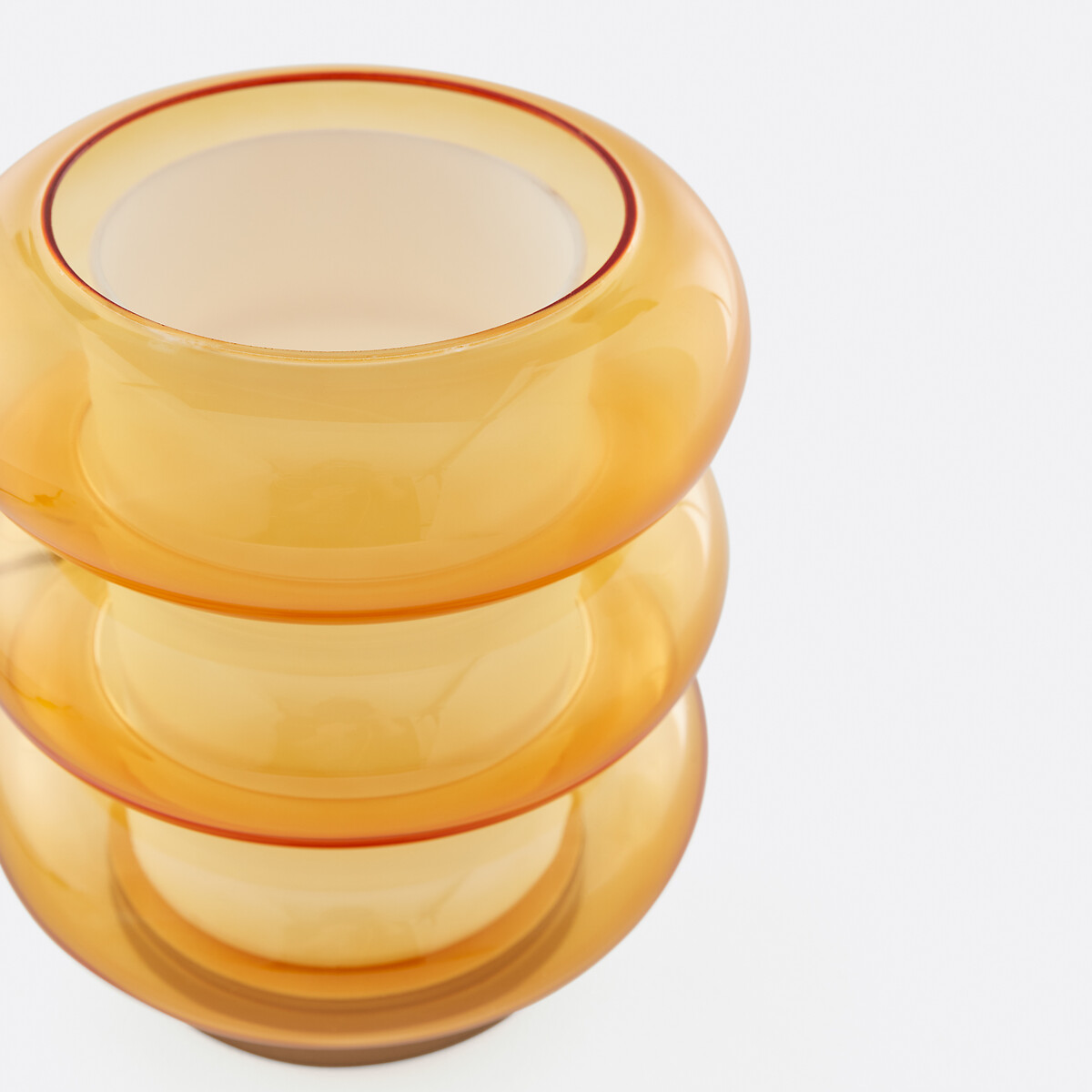 Candeeiro de mesa em vidro âmbar, Armillo âmbar, LA REDOUTE INTERIEURS