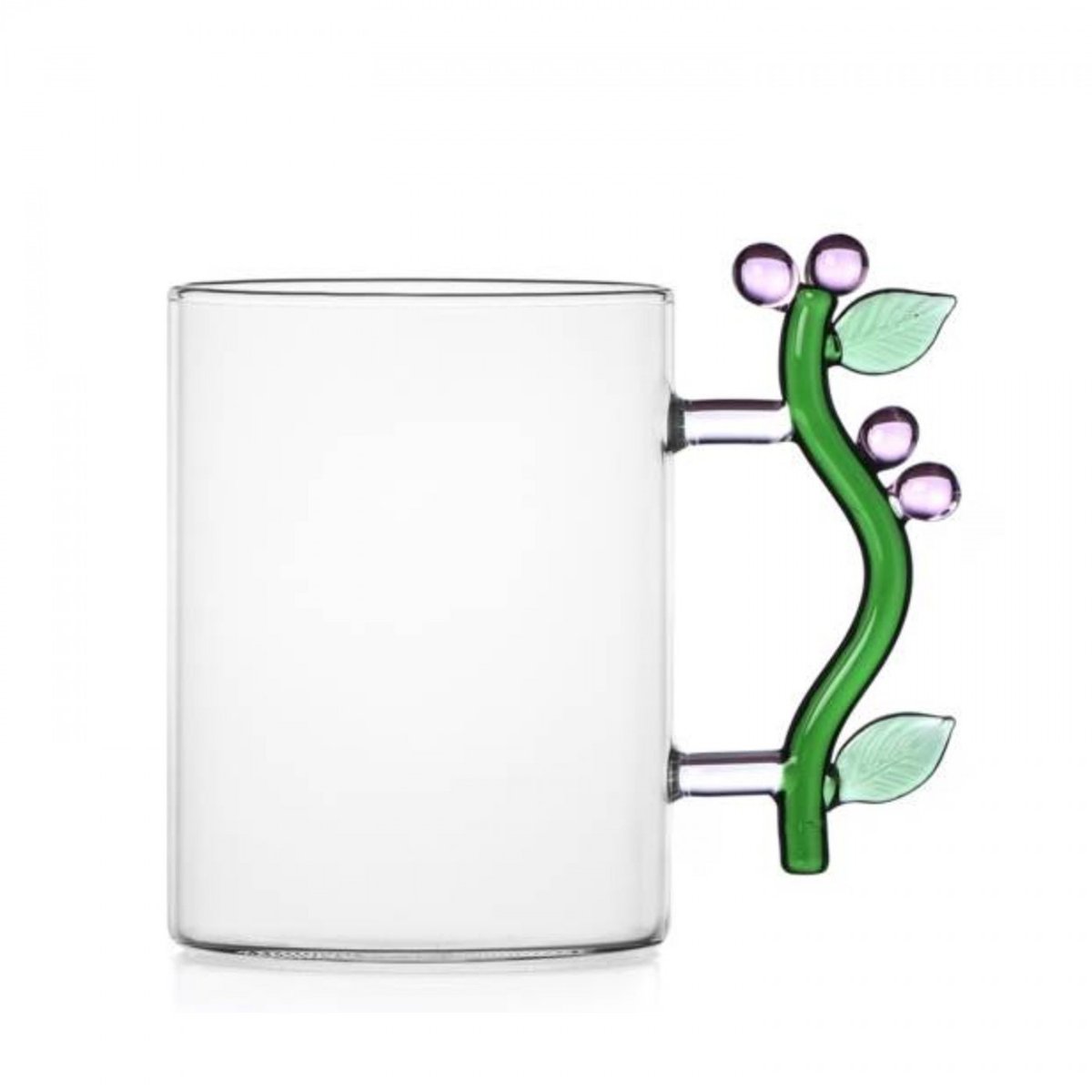 Mug Fleur Rose transparent, ICHENDORF