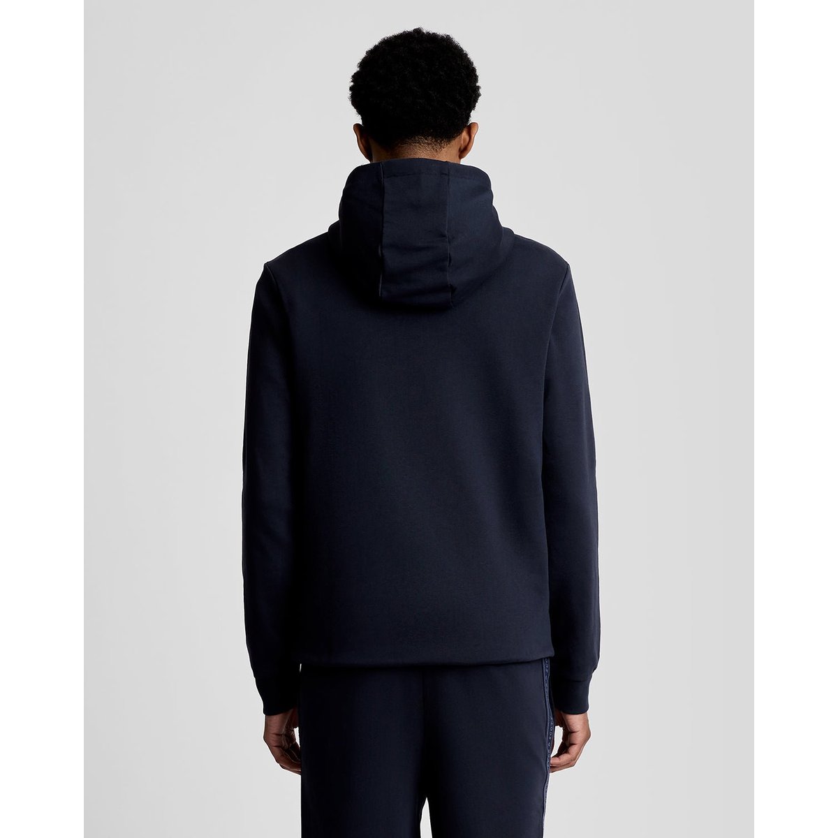 Sweat à capuche Sports en coton bleu foncé marine, LYLE & SCOTT