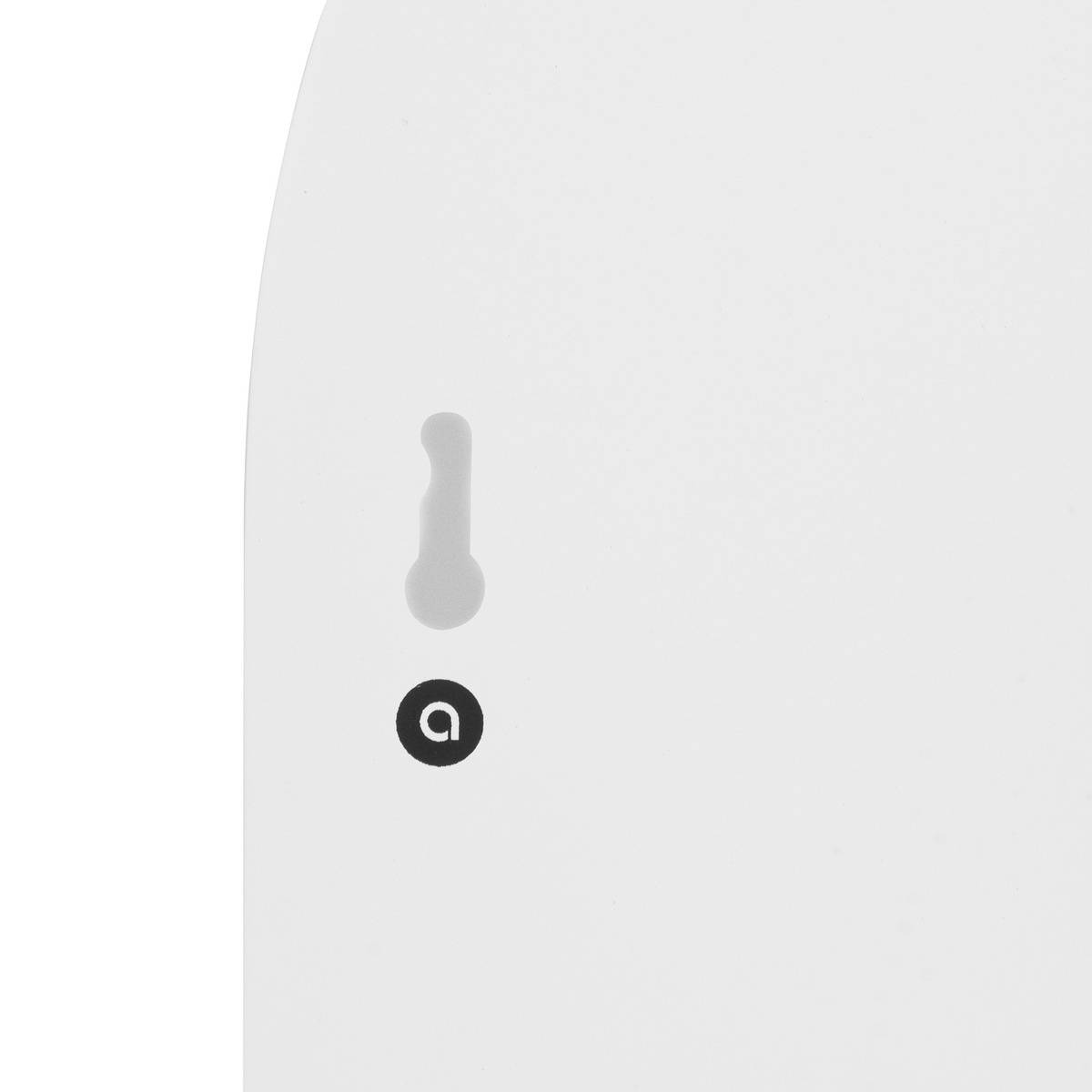 Étagère murale design arche 2 niveaux RIVI blanc, ATMOSPHERA