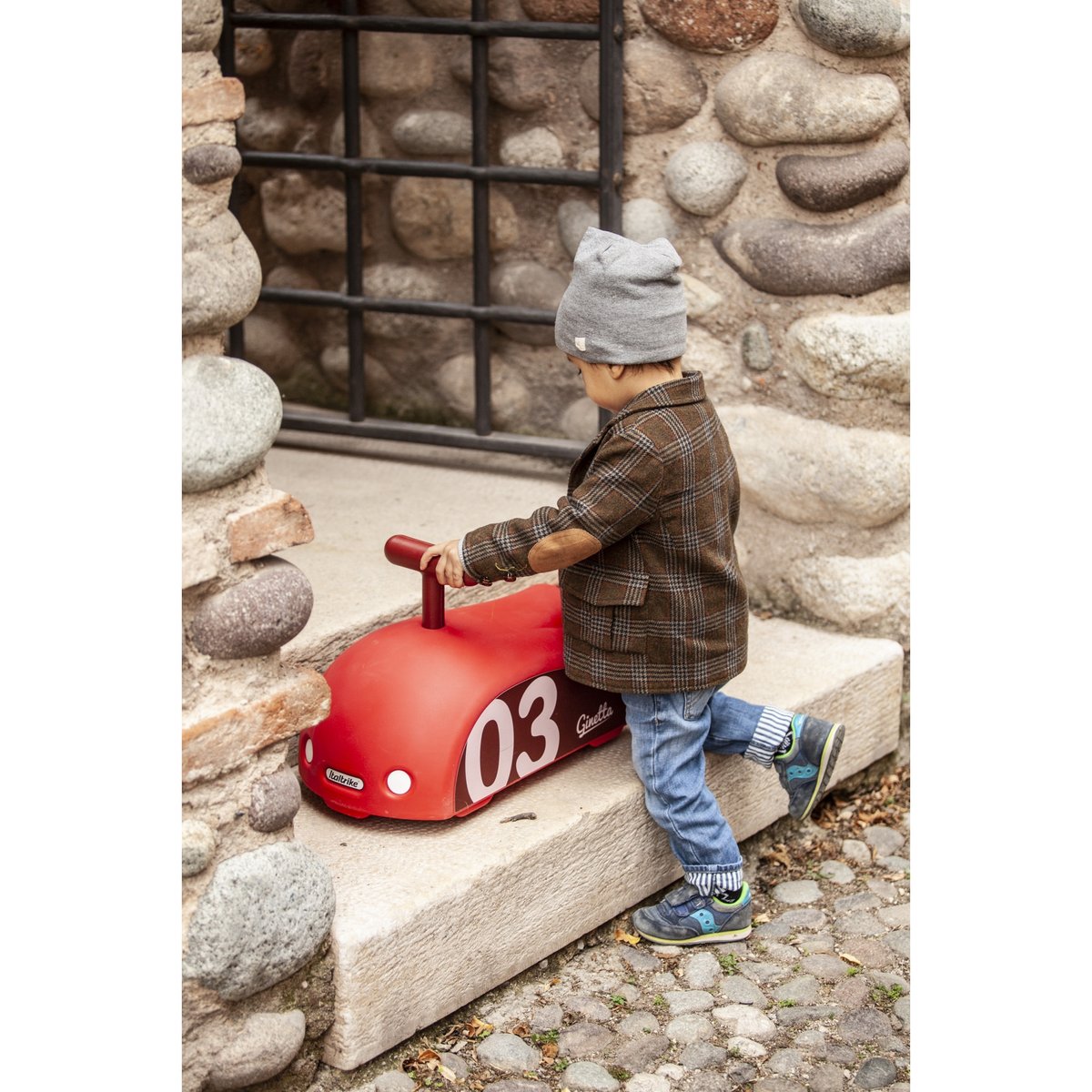 Porteur Enfant 1 - 4 ans bleu ginetta, ITALTRIKE