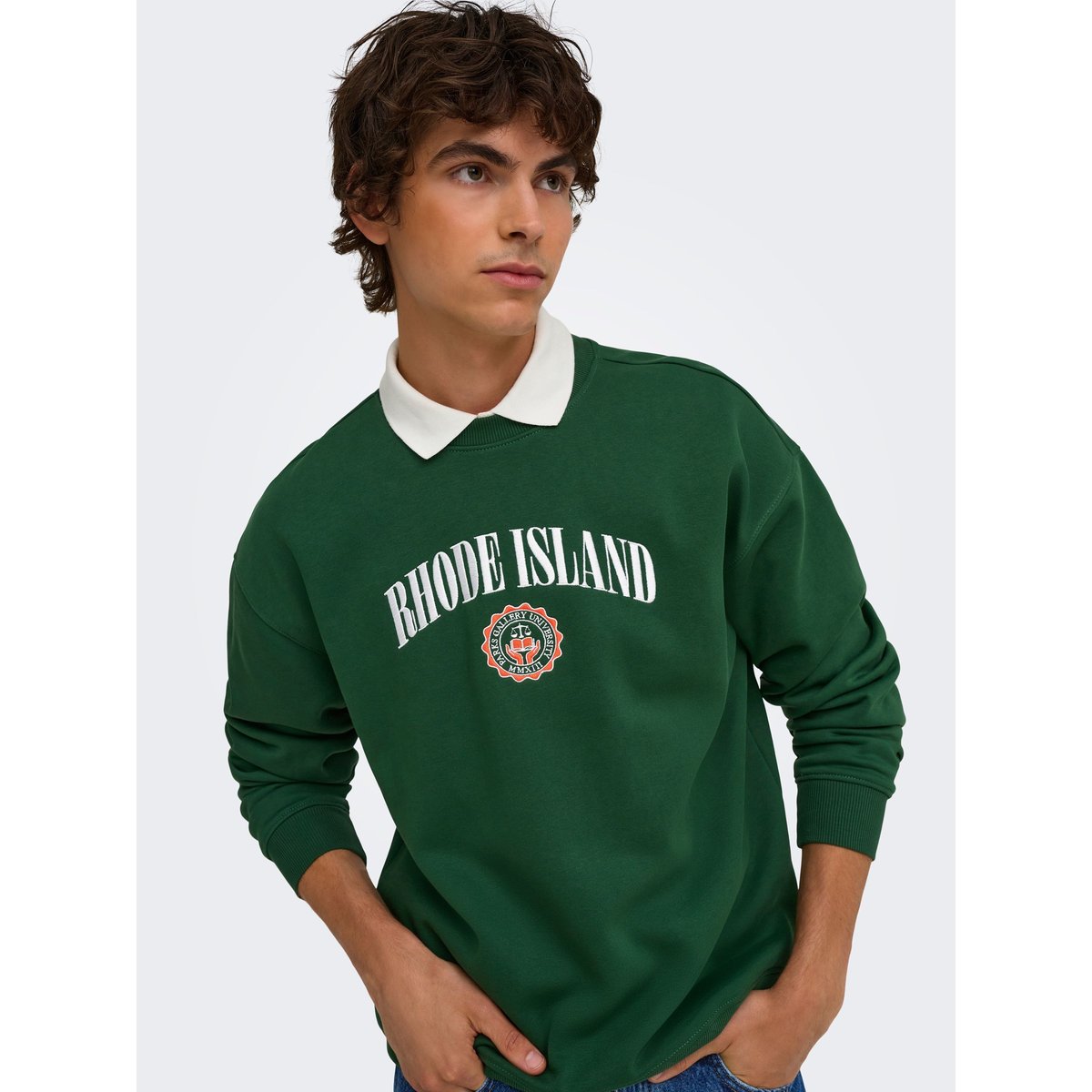 Sweat-Shirt pineneedle, ONLY & SONS