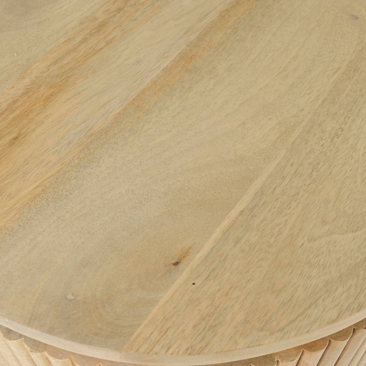 Meuble bar en bois de manguier  ELORIA bois clair, MADE IN MEUBLES 