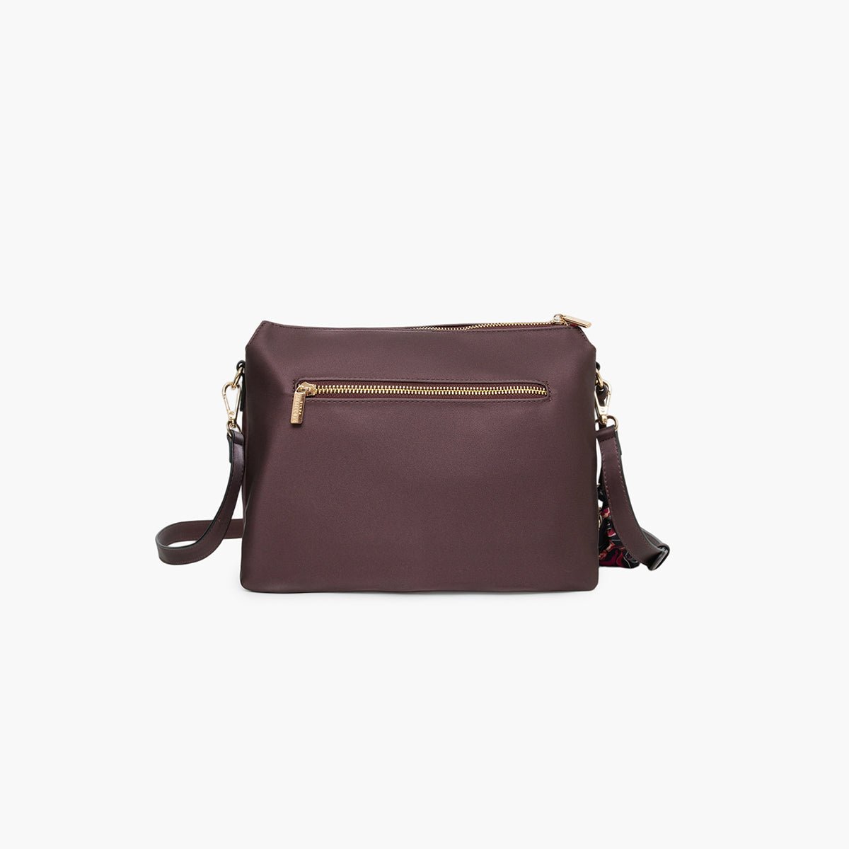 Sac multi poches Teya bordeaux,doré, LOLLIPOPS