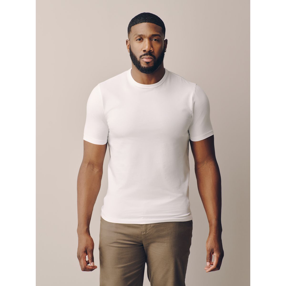 T-shirt motionflex doux, lot de 4 noir/vert/blanc/marine, NEXT