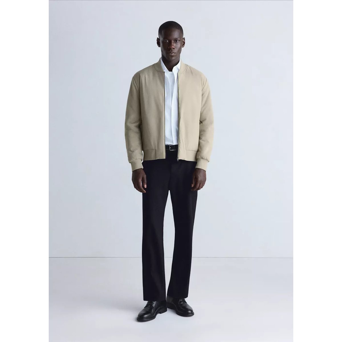 Veste bomber rembourrage Thermolite® marron moyen, MANGO MAN