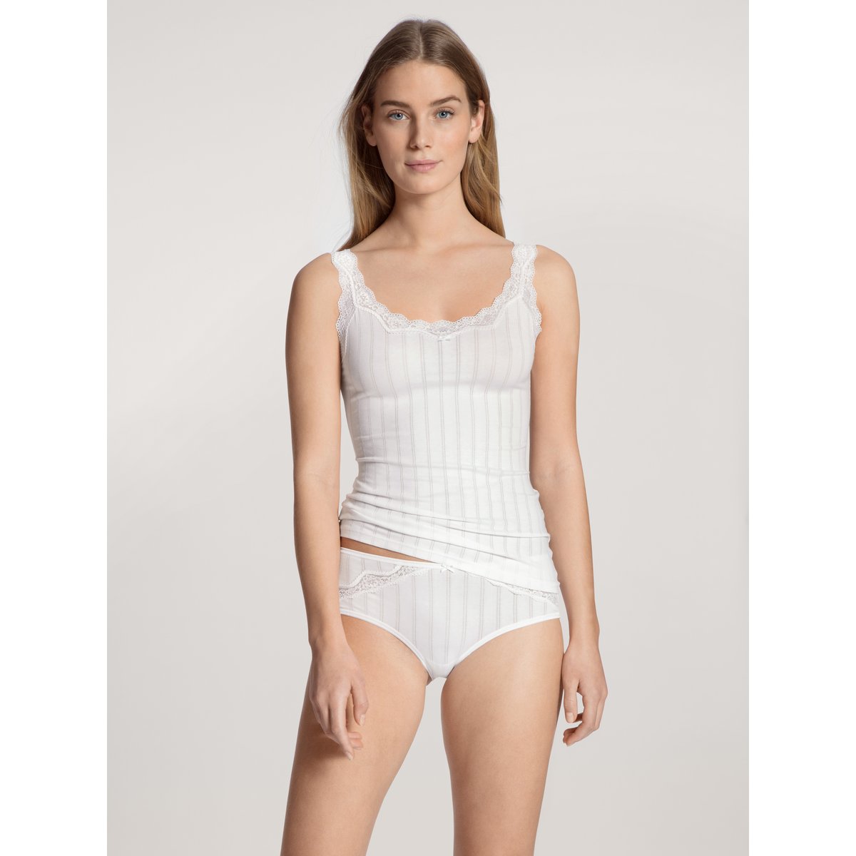 Débardeur sans manches Coton ETUDE TOUJOURS blanc, CALIDA