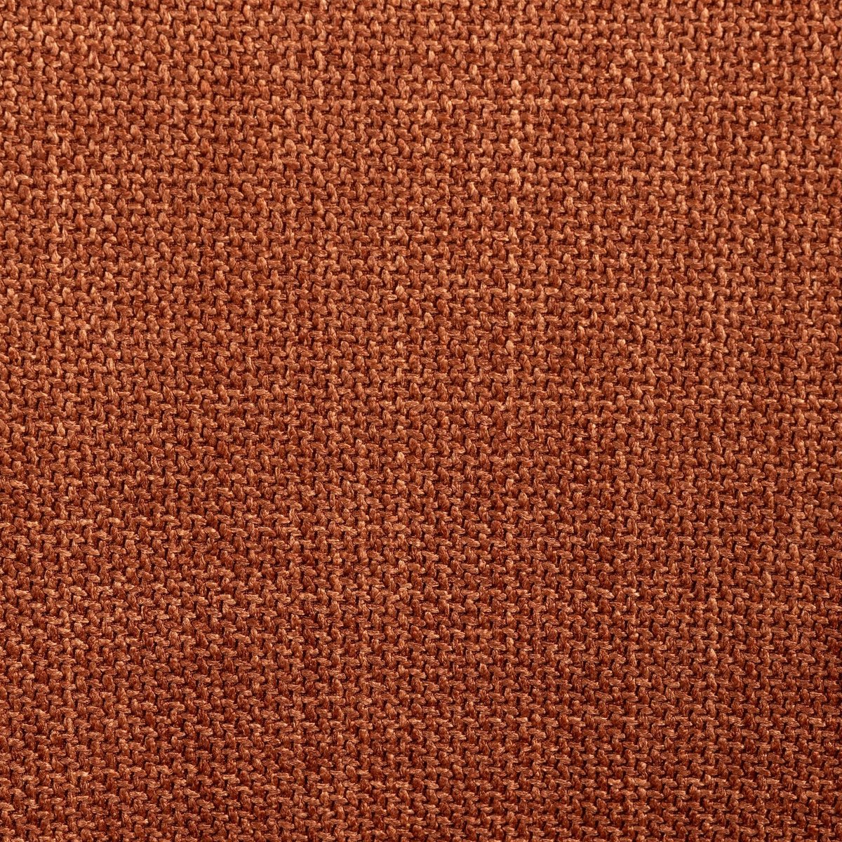 Chaise repas avec accoudoirs en tissu pied chêne foncé caramel, ZAGO
