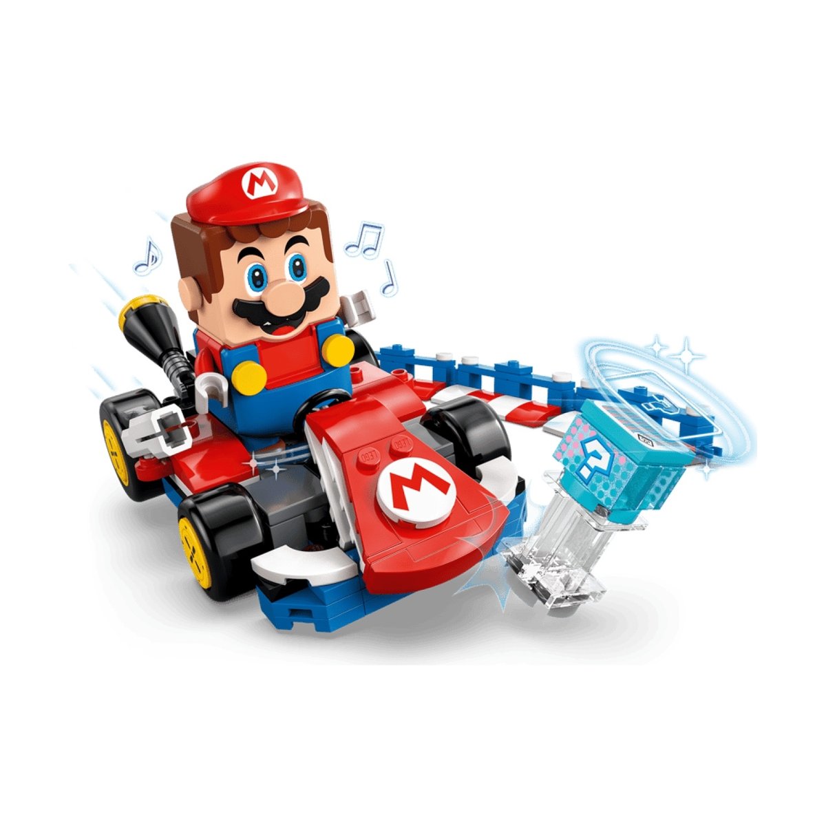 LEGO Super Mario - Set Mario Kart avec Figurine Interactive et Kart Standard - 72043 multicolore, LEGO