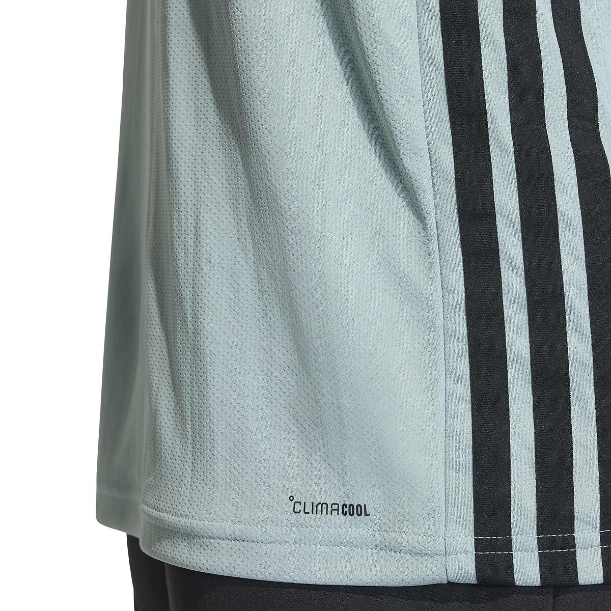 T-shirt de sport manches courtes 3 bandes ESSENTIALS sauge, adidas Performance