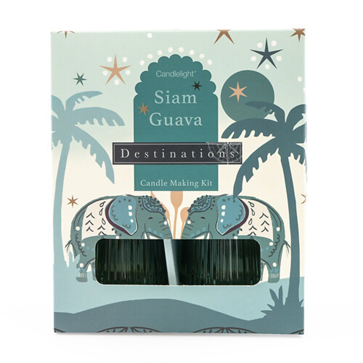Siam Guava Candle Making Kit blue, SO'HOME