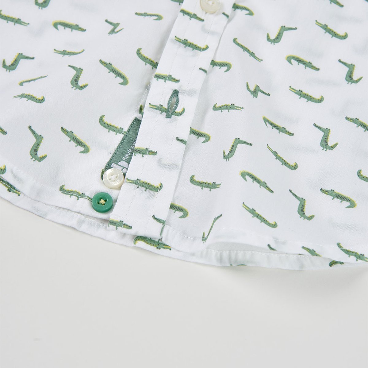 Chemise imprimé crocodile multicolore, BOBOLI