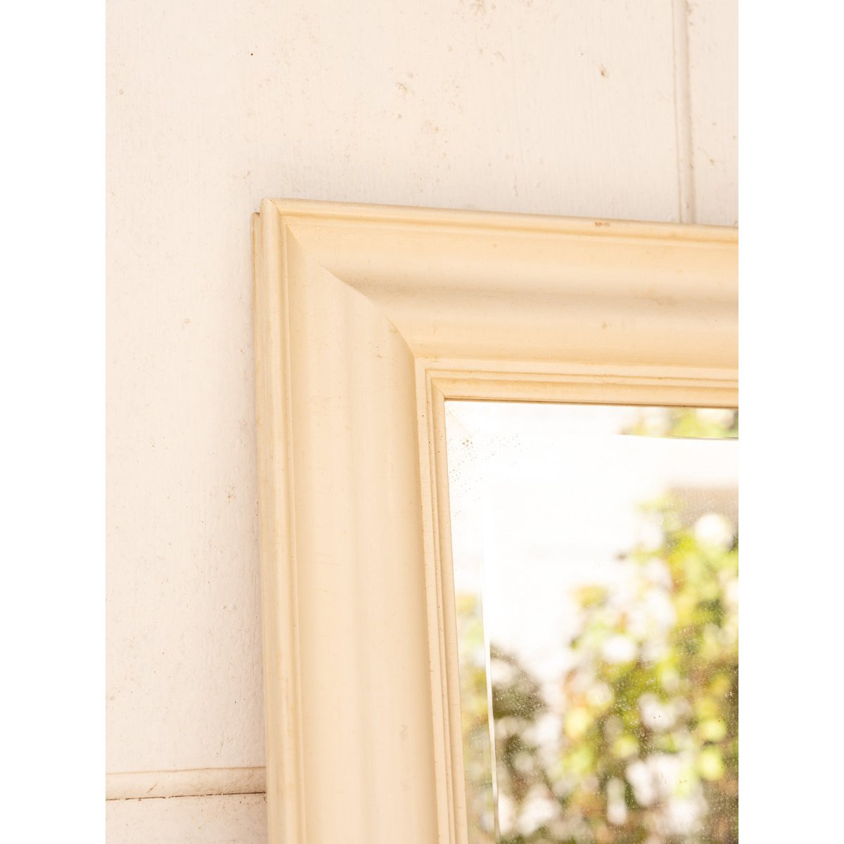 Miroir en bois beige Georges N°1350 - Bon état miroir, DEBONGOUT