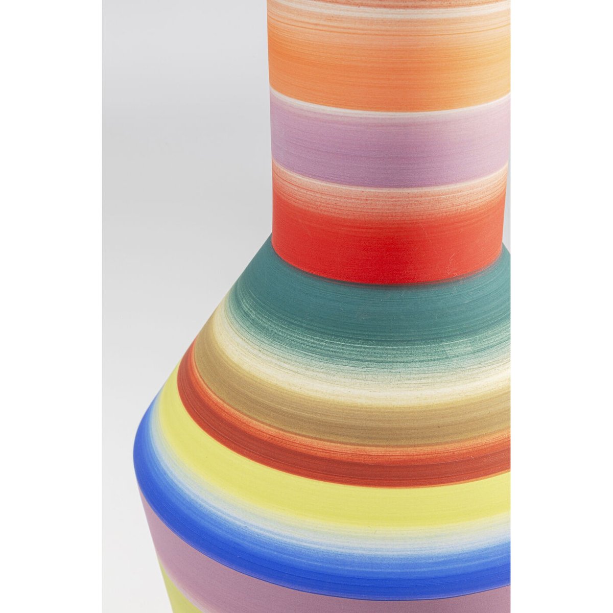 Vase bouteille arc-en-ciel multicolore, KARE DESIGN