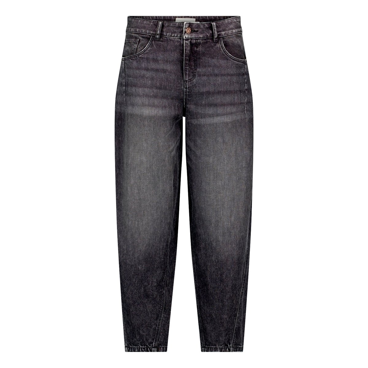 Jean d'aspect usé à effet délavé dark grey denim, CARTOON