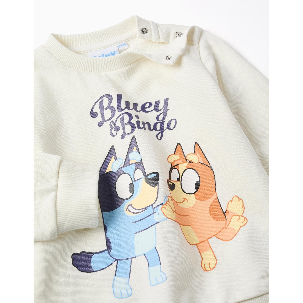 Ensemble de jogging en coton avec imprimé Bluey bleu foncé, ZIPPY