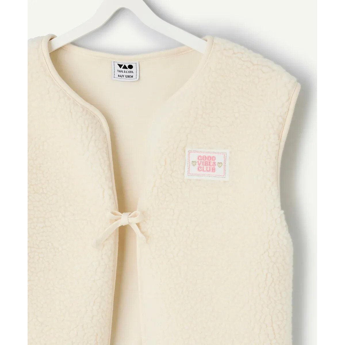 Sherpa vest ecru, TAPE A L'OEIL