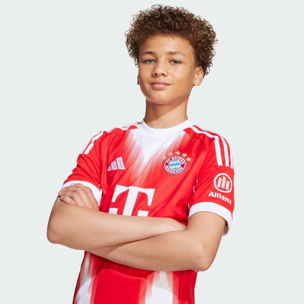 Maillot Domicile Fc Bayern Munich 25/26 Enfants red, adidas Performance