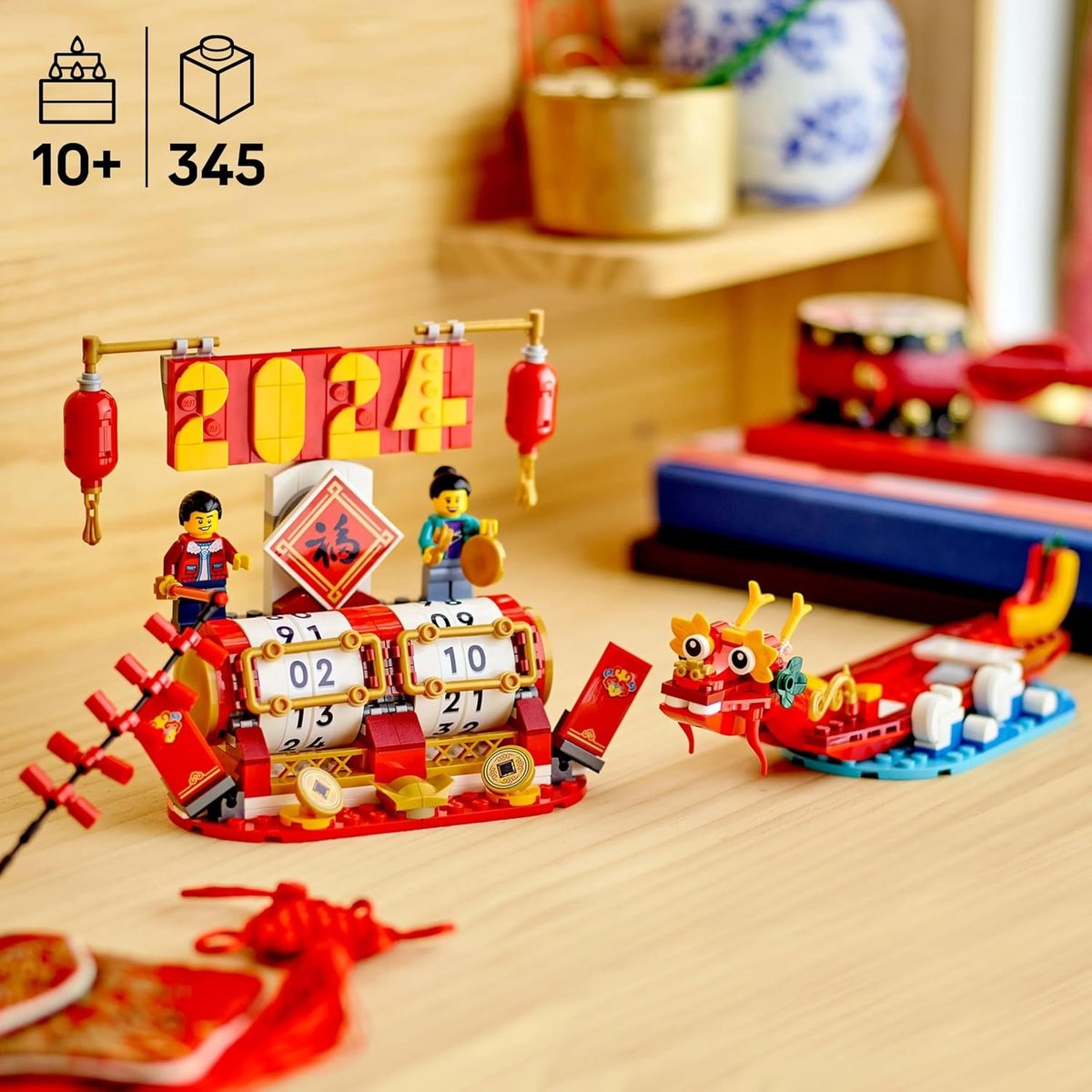 Le calendrier des fête multicolore, LEGO