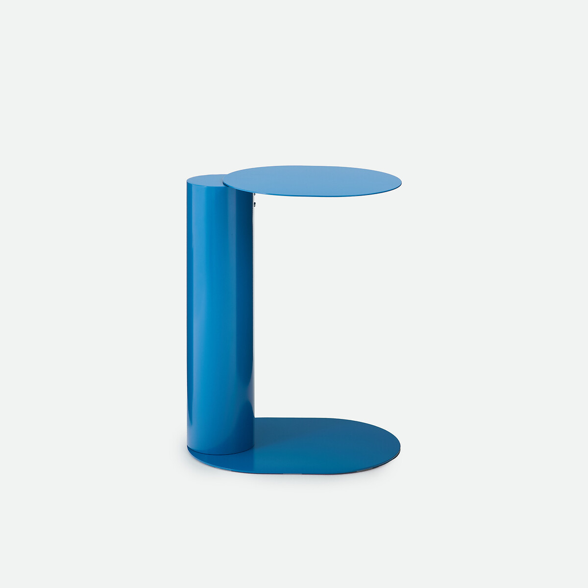 Bout de canapé, métal acier, OBBO bleu, LA REDOUTE INTERIEURS