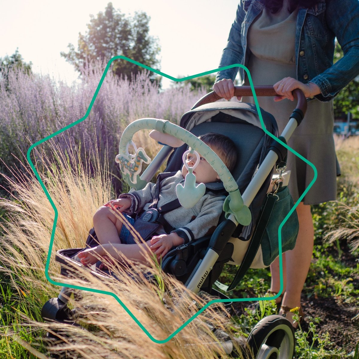 Arche d'éveil et d'activités universelle vert, BADABULLE