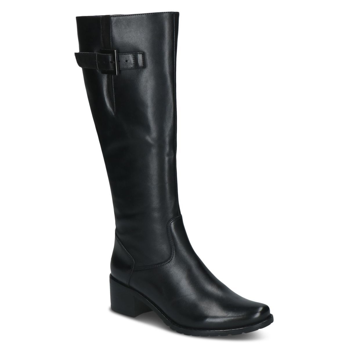 Bottes talon bloc noir nappa, CAPRICE