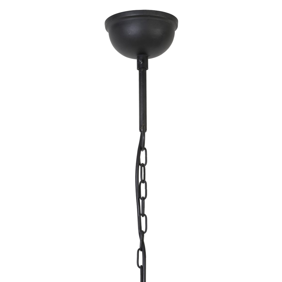 Lampe Suspendue Bois HARANKA marron foncé, LIGHT & LIVING