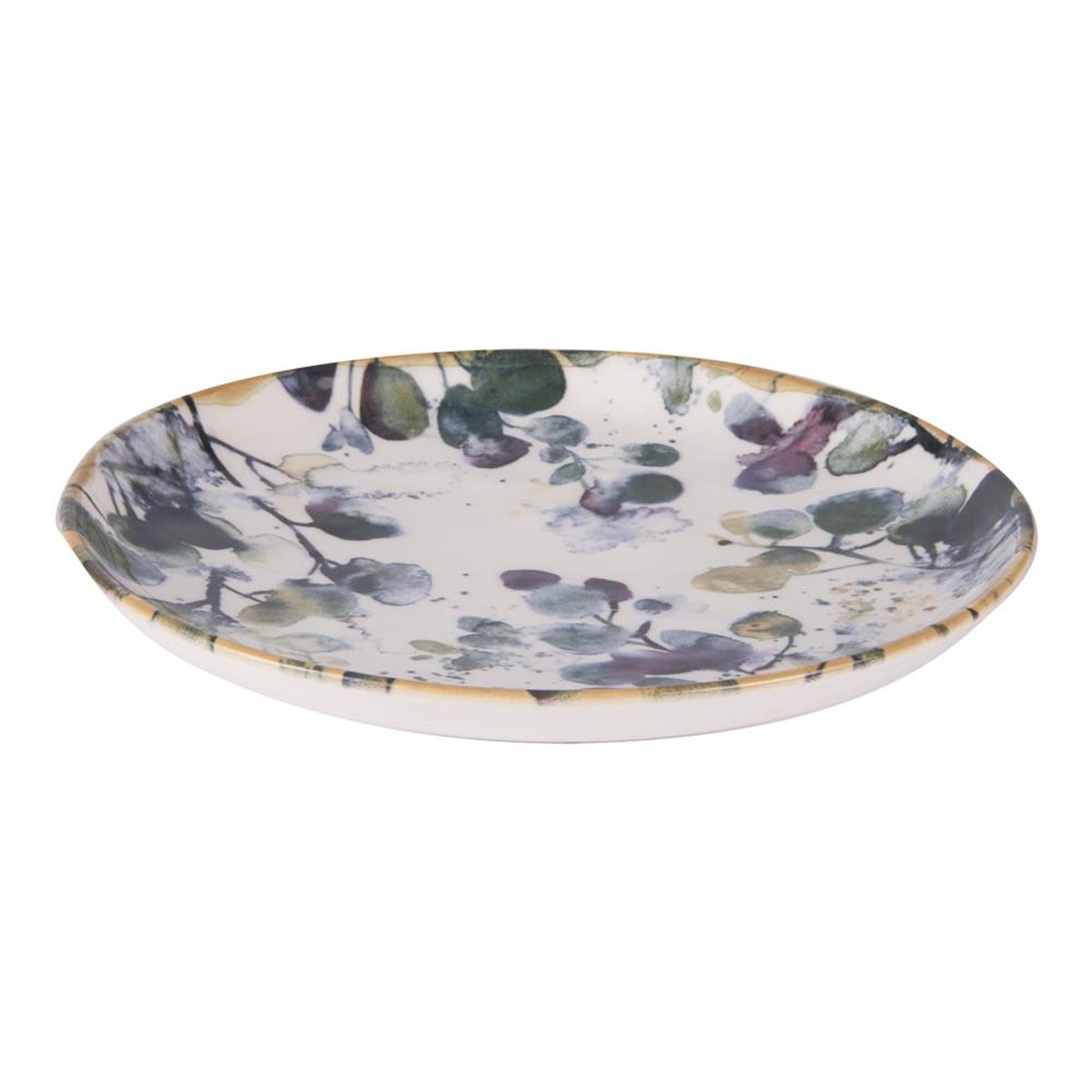 Assiette à dessert Garden 22,5 cm (lot de 6) vert, TABLE PASSION