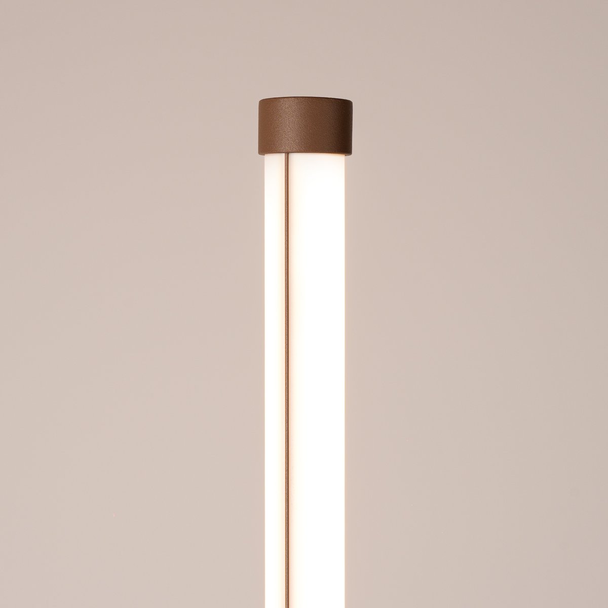 Lampadaire Marron LED 1 Trang marron, EDEN
