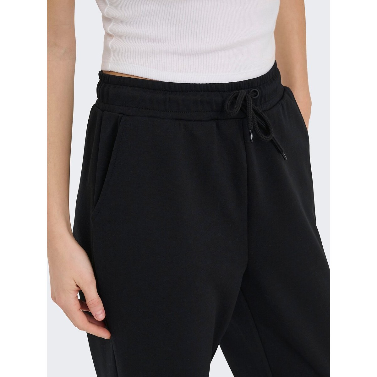 High Waist Trousers black, ONLY PLAY