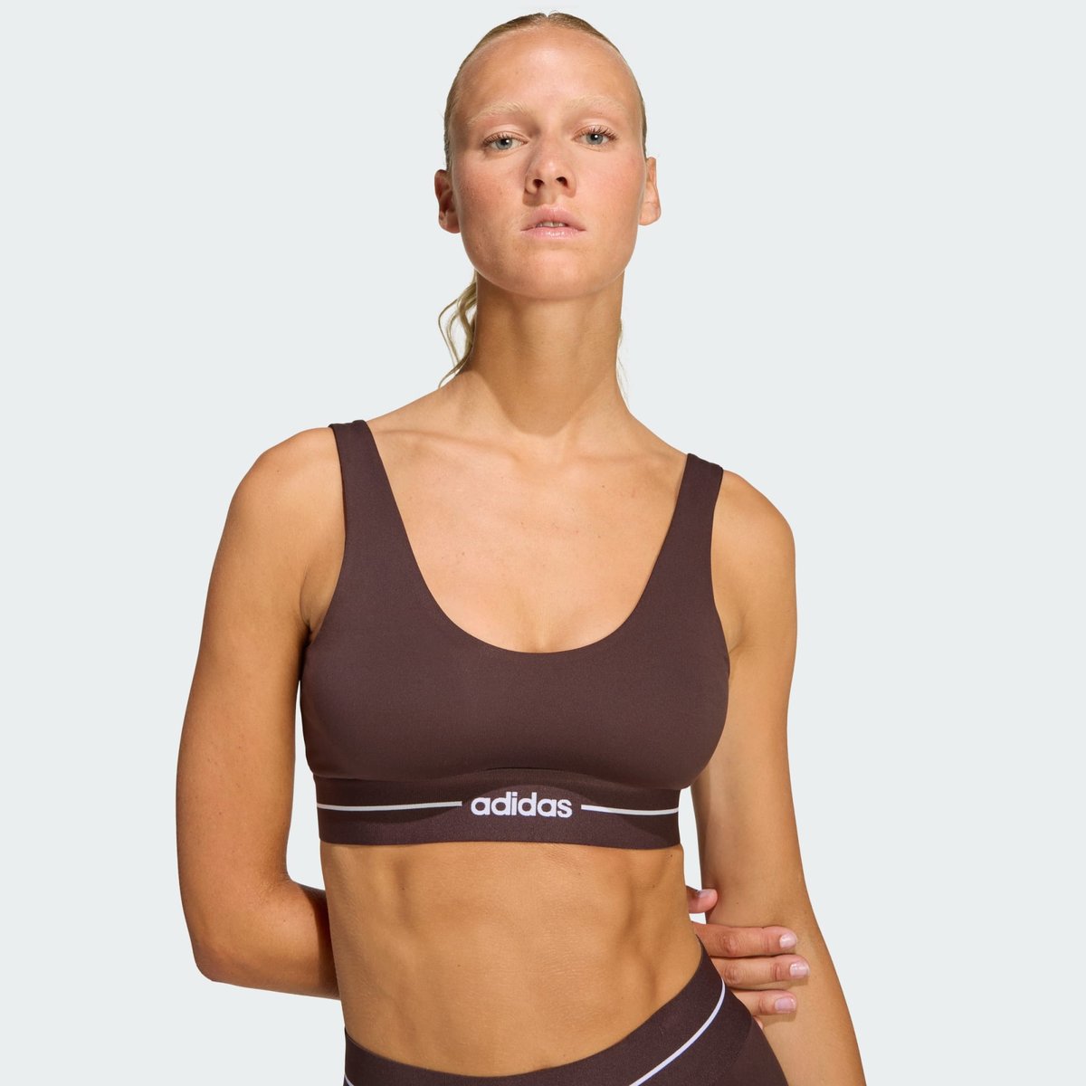 Brassière Hyperglam Maintien Léger Brassière Hyperglam Maintien Léger aurora coffee, adidas Performance